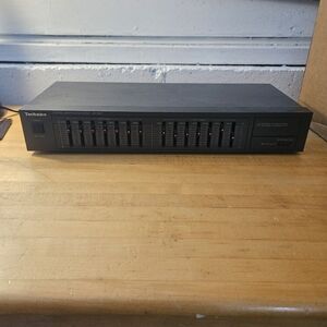 Technics SH-8017 Stereo Graphic Equalizer Tested&Works Vintage